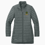 Grambling Kittens Eddie Bauer Women's Packable Quilted Full-Zip Jacket Front Thumbnail