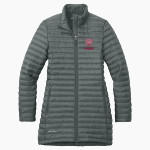 Williamson Marauders Eddie Bauer Women's Packable Quilted Full-Zip Jacket Front Thumbnail