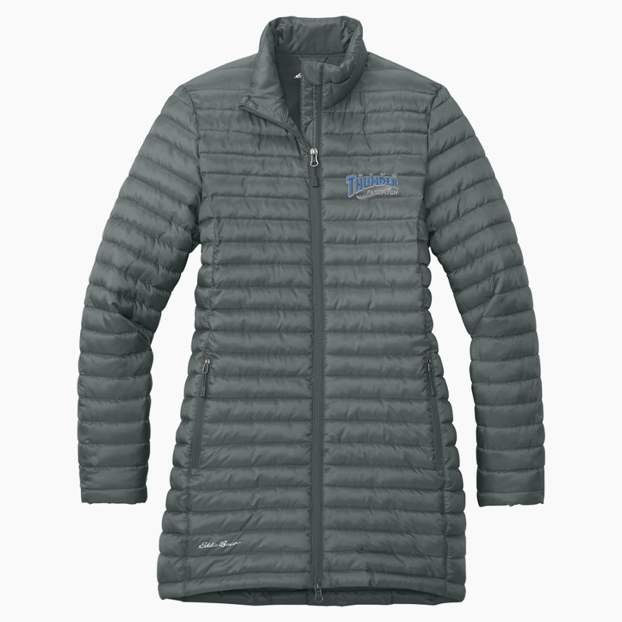 Blue Thunder Blue Thunder Eddie Bauer Women's Packable Quilted Full-Zip Jacket