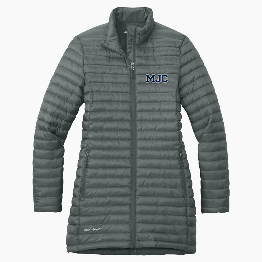 Modesto Junior College Pirates Eddie Bauer Women's Packable Quilted Full-Zip Jacket