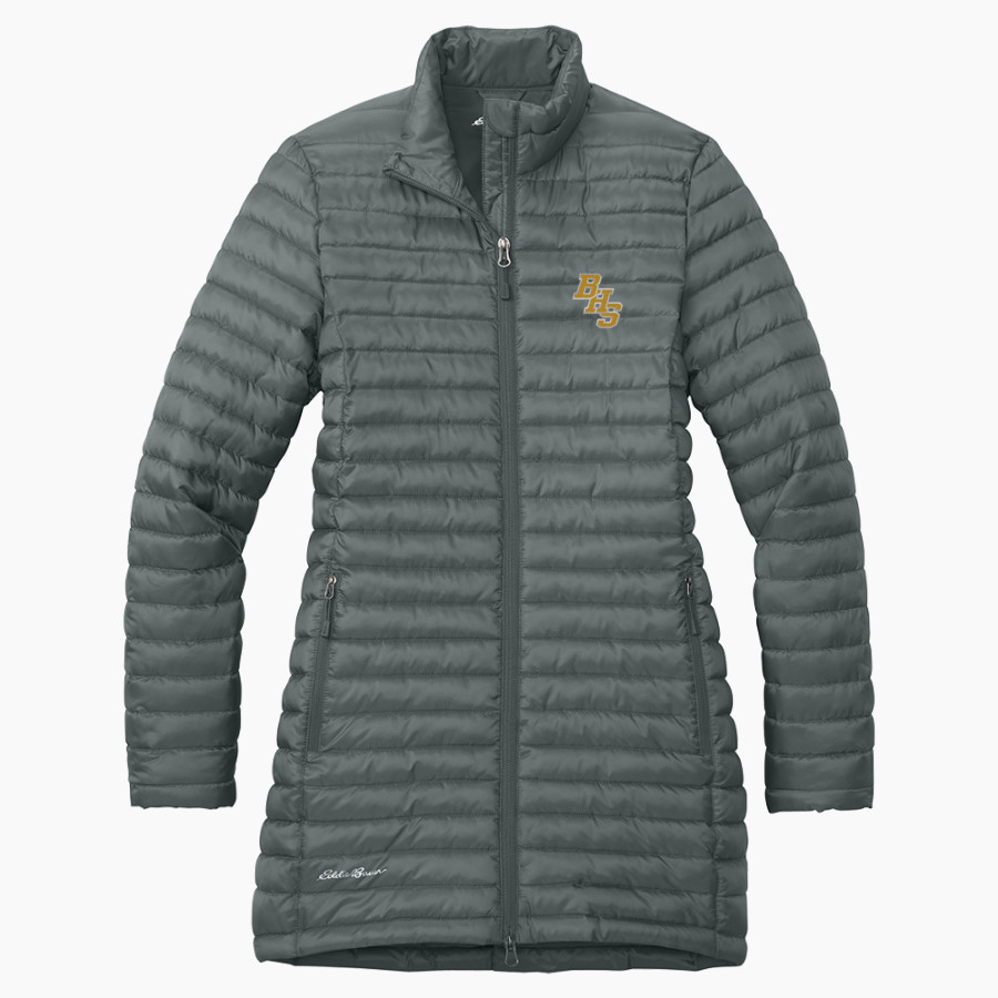 BLOOMINGTON HIGH SCHOOL PURPLE RAIDERS <span class="pdp-name-mascot">BLOOMINGTON PURPLE RAIDERS</span> Eddie Bauer Women's Packable Quilted Full-Zip Jacket