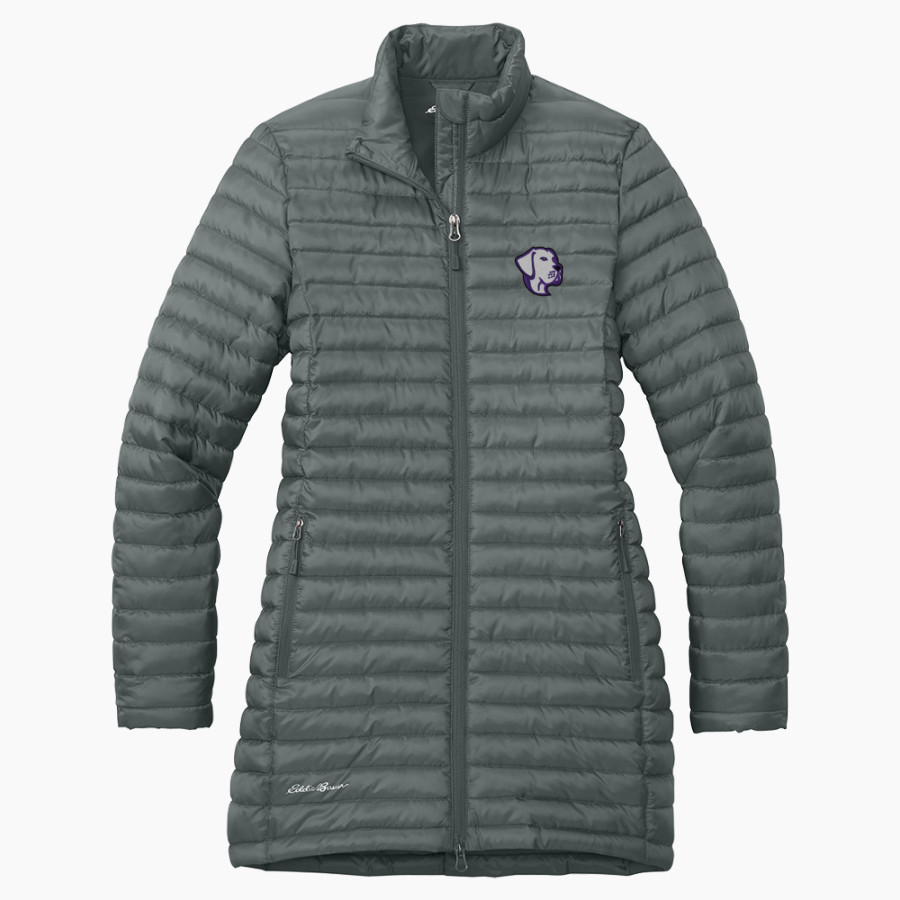 Shell Bank Brigade <span class="pdp-name-mascot">Shell Bank P771K@014 Labradors</span> Eddie Bauer Women's Packable Quilted Full-Zip Jacket
