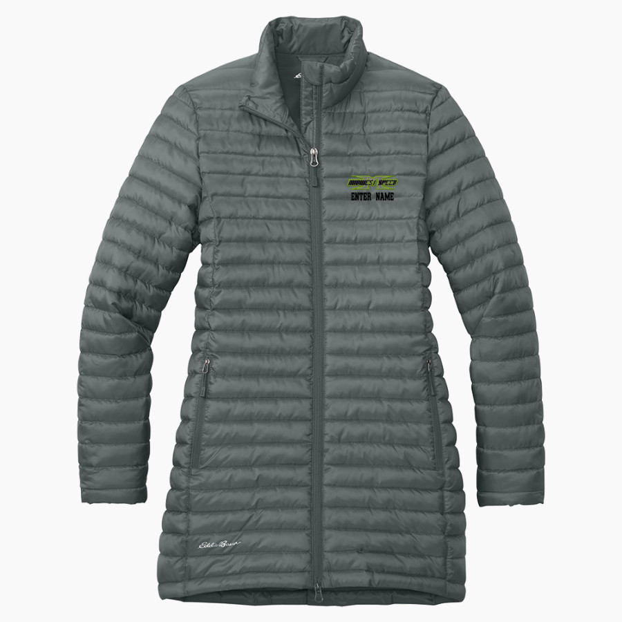 MIDWEST SPEED FASTPITCH Eddie Bauer Women's Packable Quilted Full-Zip Jacket