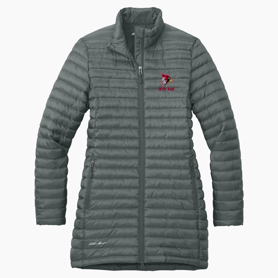 Eleva-Strum Cardinals Eddie Bauer Women's Packable Quilted Full-Zip Jacket