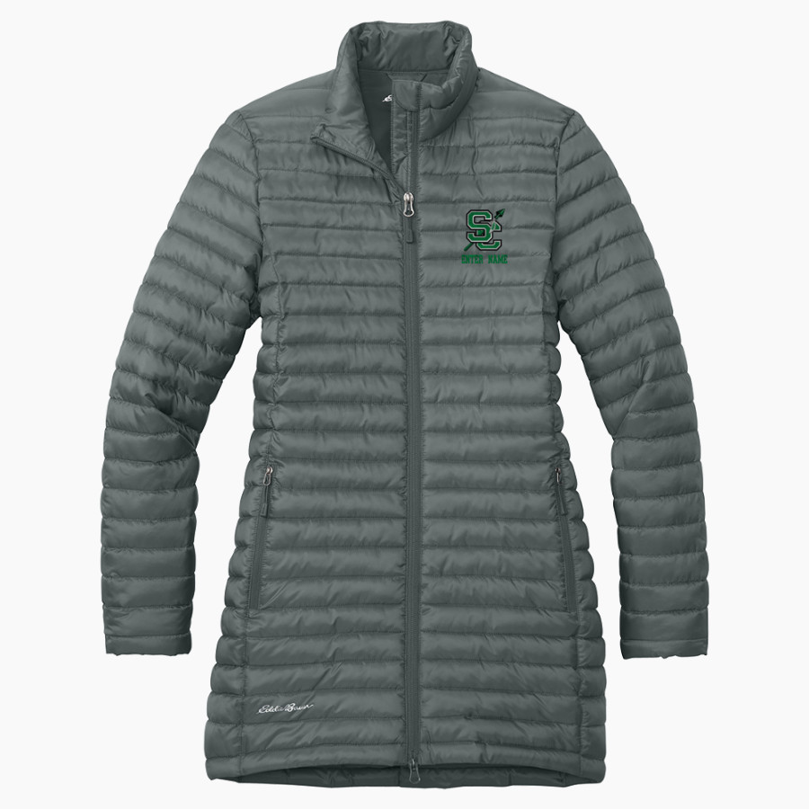 SEMINOLE COUNTY HIGH SCHOOL INDIANS Eddie Bauer Women's Packable Quilted Full-Zip Jacket