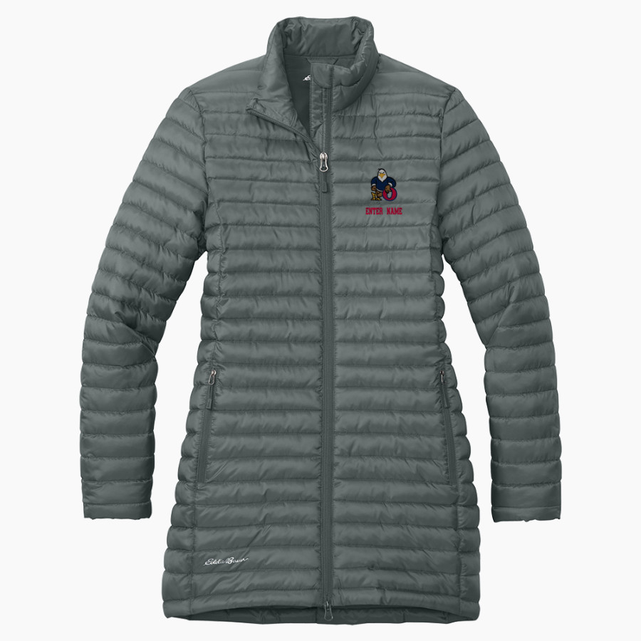 Oswalt Eagles <span class="pdp-name-mascot">Oswalt Academy Eagles</span> Eddie Bauer Women's Packable Quilted Full-Zip Jacket