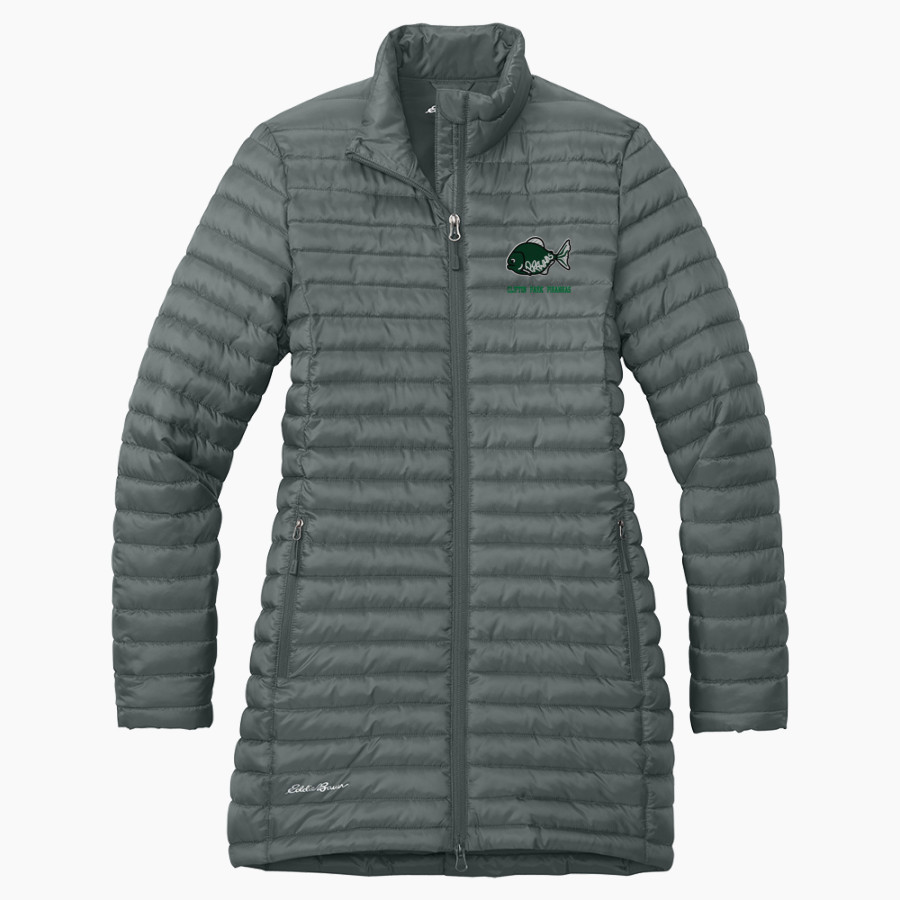 Clifton Park Piranhas Piranhas Eddie Bauer Women's Packable Quilted Full-Zip Jacket