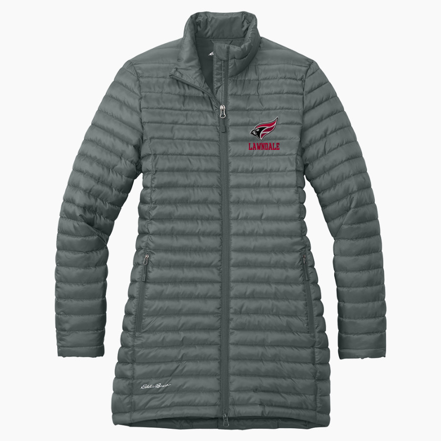 LAWNDALE HIGH SCHOOL CARDINALS <span class="pdp-name-mascot">LAWNDALE CARDINALS</span> Eddie Bauer Women's Packable Quilted Full-Zip Jacket