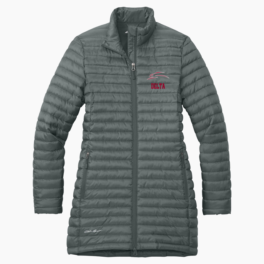 DELTA HIGH SCHOOL RABBITS <span class="pdp-name-mascot">DELTA RABBITS</span> Eddie Bauer Women's Packable Quilted Full-Zip Jacket