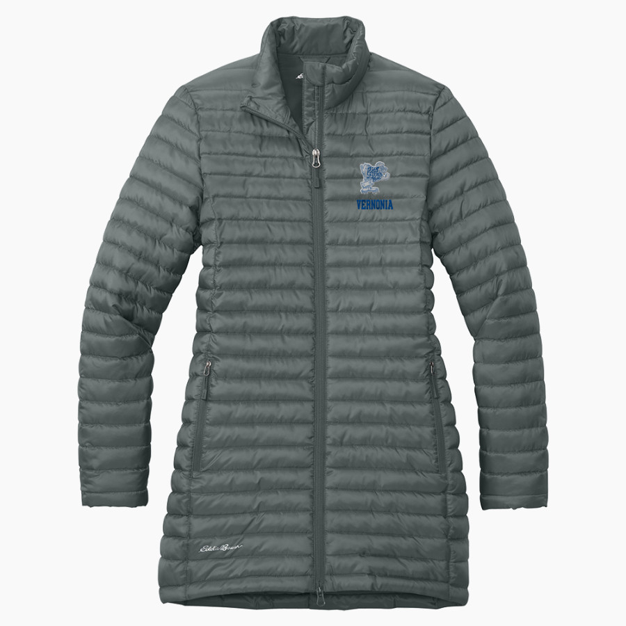 Vernonia Loggers <span class="pdp-name-mascot">Vernonia Loggers</span> Eddie Bauer Women's Packable Quilted Full-Zip Jacket