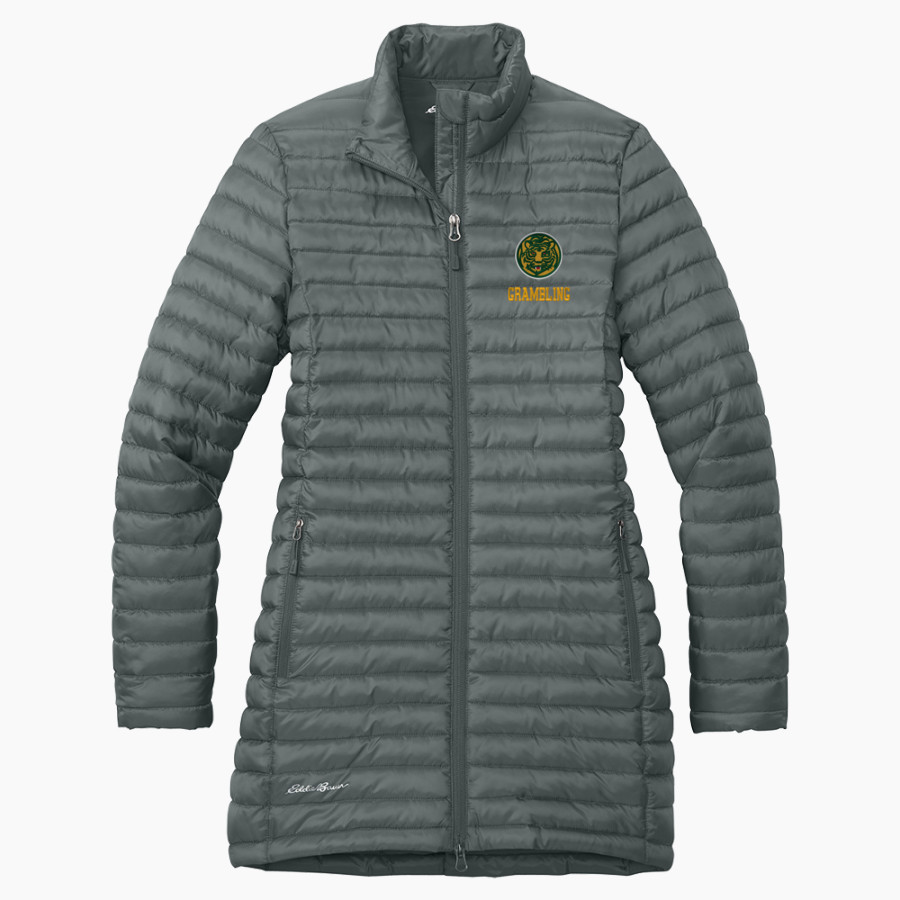 Grambling Kittens Eddie Bauer Women's Packable Quilted Full-Zip Jacket