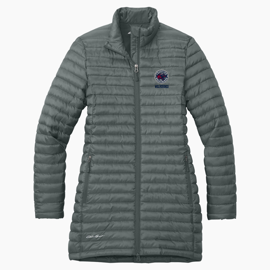 Frontier Academy Wolverines <span class="pdp-name-mascot">Frontier Academy Wolverines</span> Eddie Bauer Women's Packable Quilted Full-Zip Jacket