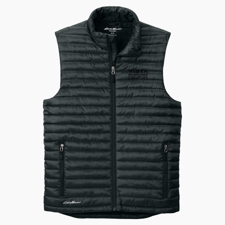 Vista Real Estate Vista Real Estate Eddie Bauer Men's Packable Quilted Vest