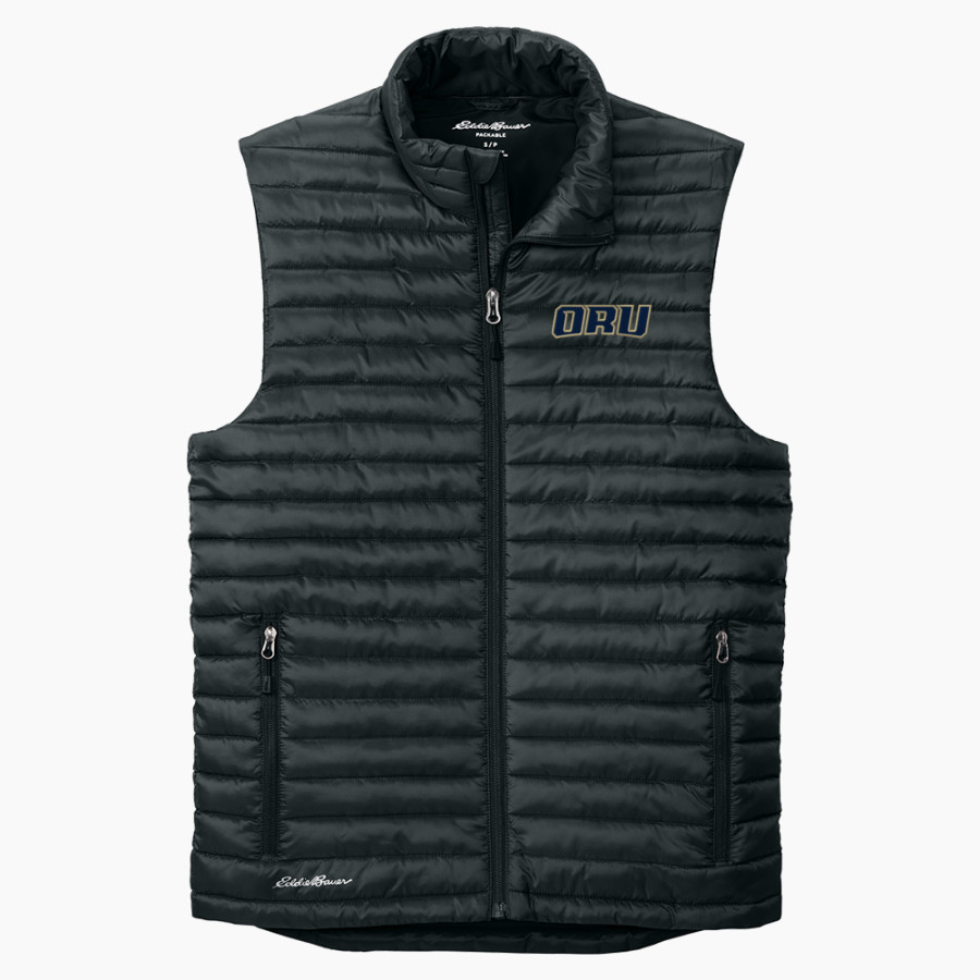 Oral Roberts Golden Eagles <span class="pdp-name-mascot">Oral Roberts Golden Eagles</span> Eddie Bauer Men's Packable Quilted Vest