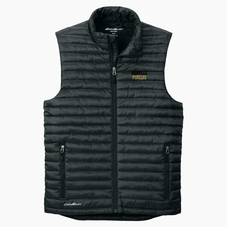 Boonville Pioneers <span class="pdp-name-mascot">Boonville Pioneers</span> Eddie Bauer Men's Packable Quilted Vest