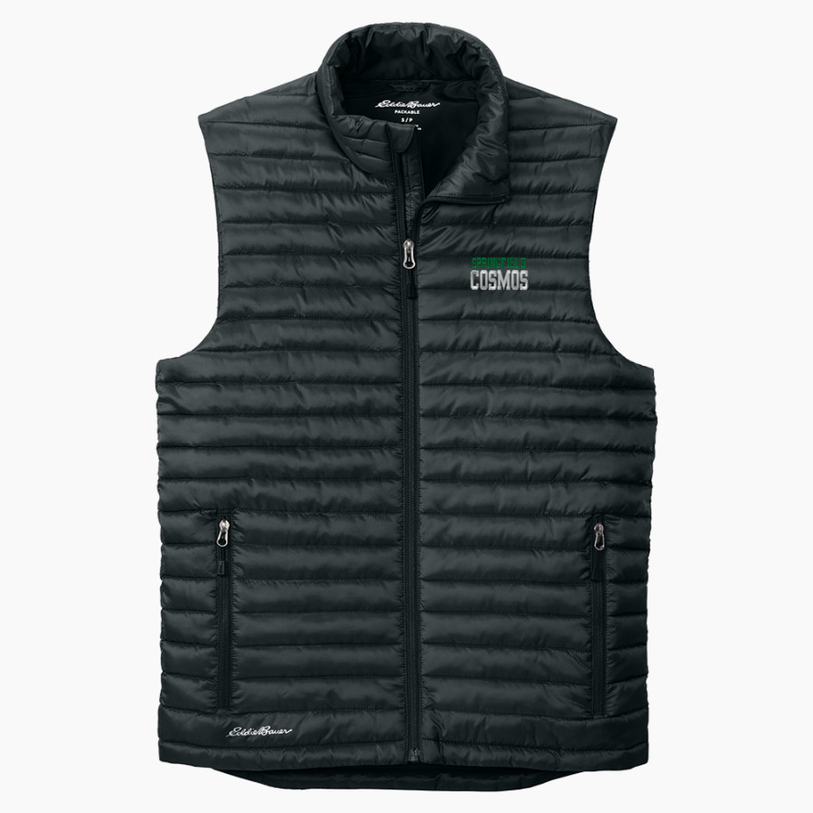 SPRINGFIELD HIGH SCHOOL COSMOS Eddie Bauer Men's Packable Quilted Vest