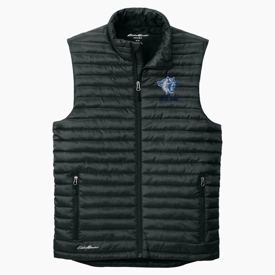 T W Kelly Dirigo Cougars <span class="pdp-name-mascot">T W Kelly Dirigo Cougars</span> Eddie Bauer Men's Packable Quilted Vest