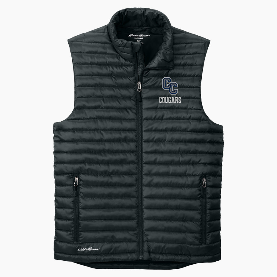 Columbia Cougars <span class="pdp-name-mascot">Columbia Cougars</span> Eddie Bauer Men's Packable Quilted Vest