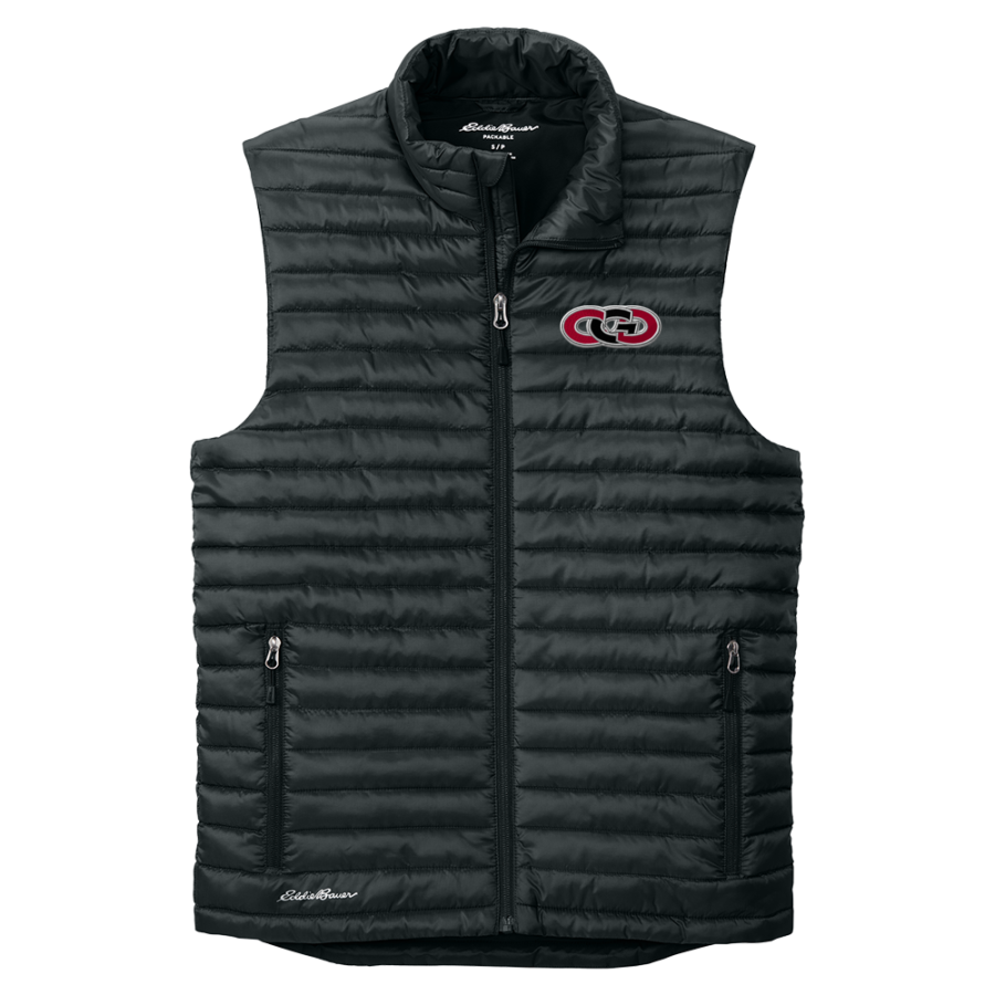 CLARION-GOLDFIELD-DOWS HIGH SCHOOL COWBOYS <span class="pdp-name-mascot">CLARION - GOLDFIELD COWBOYS</span> Eddie Bauer Men's Packable Quilted Vest