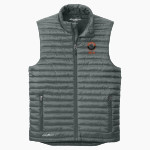 Hilton Elementary School hound dog Eddie Bauer Men's Packable Quilted Vest Front Thumbnail