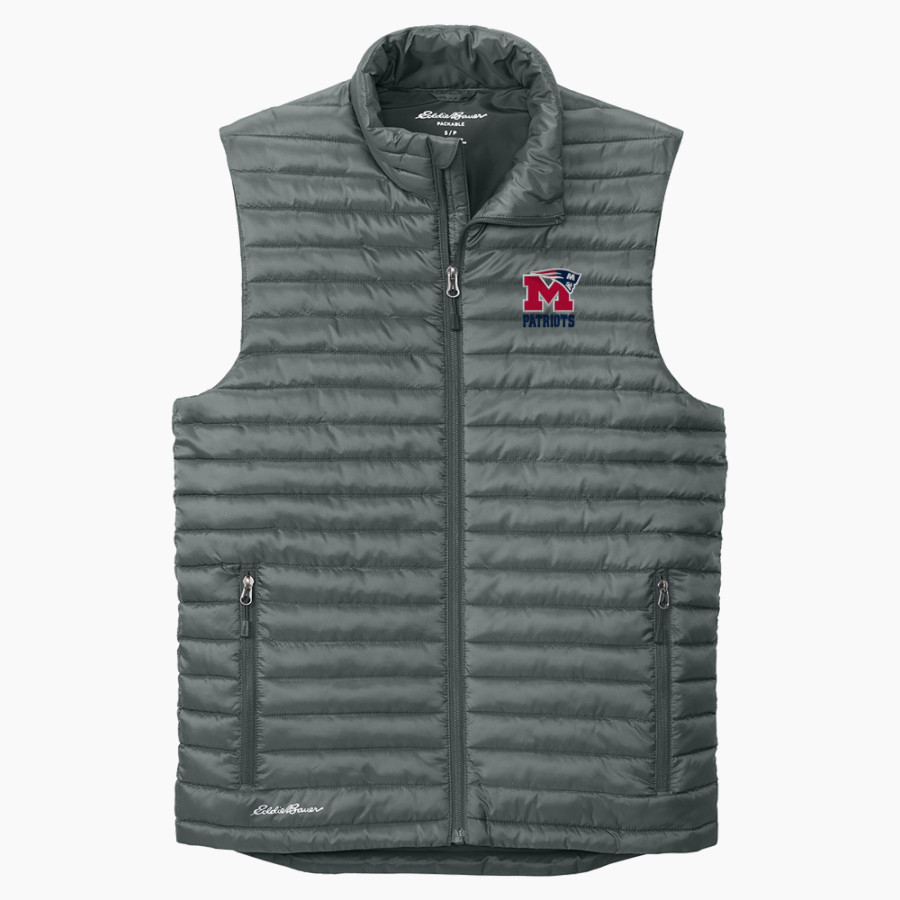 Marion Patriots Eddie Bauer Men's Packable Quilted Vest