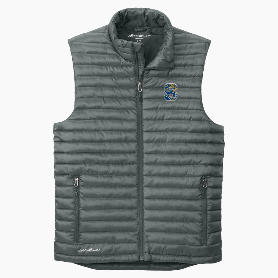 SECKMAN JAGUARS SIDELINE STORE Eddie Bauer Men's Packable Quilted Vest