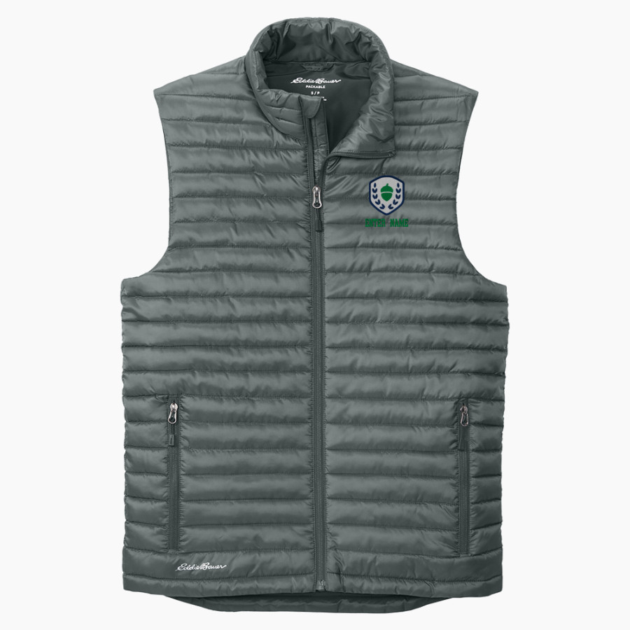 Great Oaks Academy Great Oaks Academy <span class="pdp-name-mascot">Great Oaks Academy</span> Eddie Bauer Men's Packable Quilted Vest