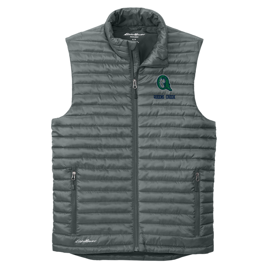 Queens Creek Gators <span class="pdp-name-mascot">Queens Creek Elementary Gators</span> Eddie Bauer Men's Packable Quilted Vest