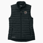 Tourtellotte Memorial Tigers Eddie Bauer Women's Packable Quilted Vest Front Thumbnail