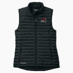 JUNEAU-DOUGLAS HIGH SCHOOL CRIMSON BEARS <span class="pdp-name-mascot">JUNEAU - DOUGLAS CRIMSON BEARS</span> Eddie Bauer Women's Packable Quilted Vest Front Thumbnail