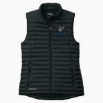 Central Panthers Eddie Bauer Women's Packable Quilted Vest Front Thumbnail