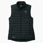 SAN LEANDRO HIGH SCHOOL PIRATES Eddie Bauer Women's Packable Quilted Vest Front Thumbnail