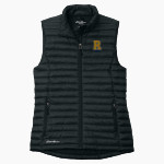 Rochester YellowJackets <span class="pdp-name-mascot">University of Rochester Athletics</span> Eddie Bauer Women's Packable Quilted Vest Front Thumbnail