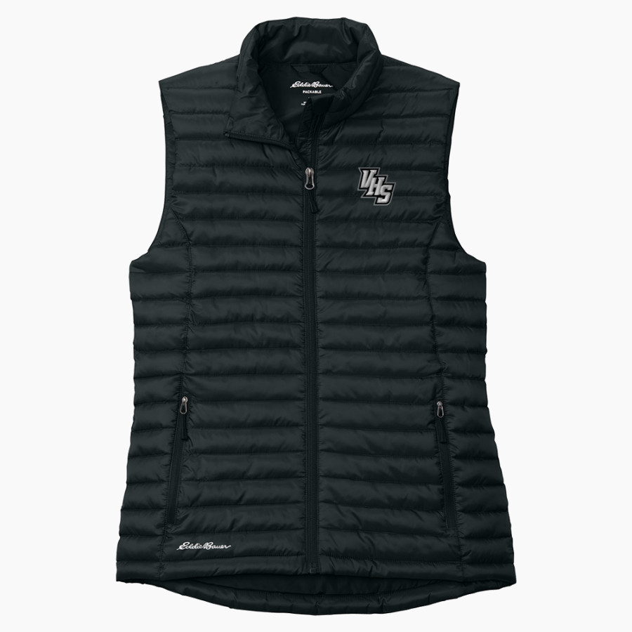 Vacaville Bulldogs <span class="pdp-name-mascot">Vacaville High School Bulldogs</span> Eddie Bauer Women's Packable Quilted Vest