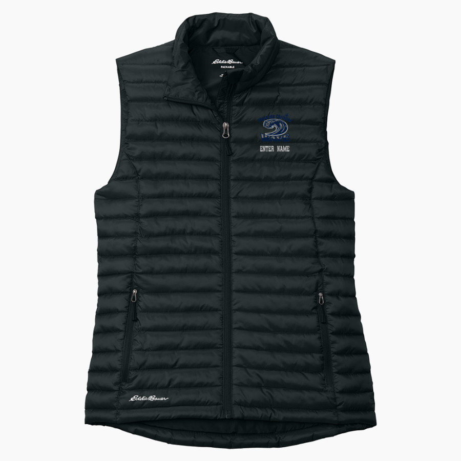 Westside Christian Wave <span class="pdp-name-mascot">Westside Christian Wave</span> Eddie Bauer Women's Packable Quilted Vest