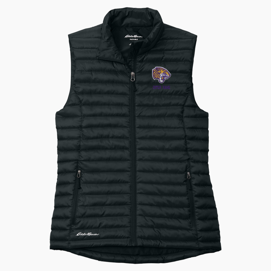 Olivet Nazarene Tigers <span class="pdp-name-mascot">Olivet Nazarene University Tigers</span> Eddie Bauer Women's Packable Quilted Vest