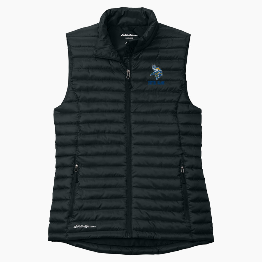 Rod Paige Vikings <span class="pdp-name-mascot">Rod Paige Vikings</span> Eddie Bauer Women's Packable Quilted Vest