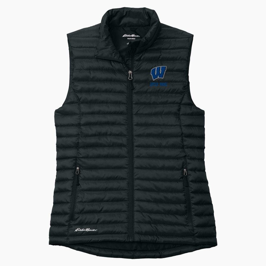 WINDSOR ACADEMY KNIGHTS <span class="pdp-name-mascot">WINDSOR ACADEMY KNIGHTS</span> Eddie Bauer Women's Packable Quilted Vest