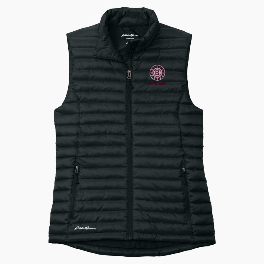 BERTHOUD HIGH SCHOOL SPARTANS Eddie Bauer Women's Packable Quilted Vest