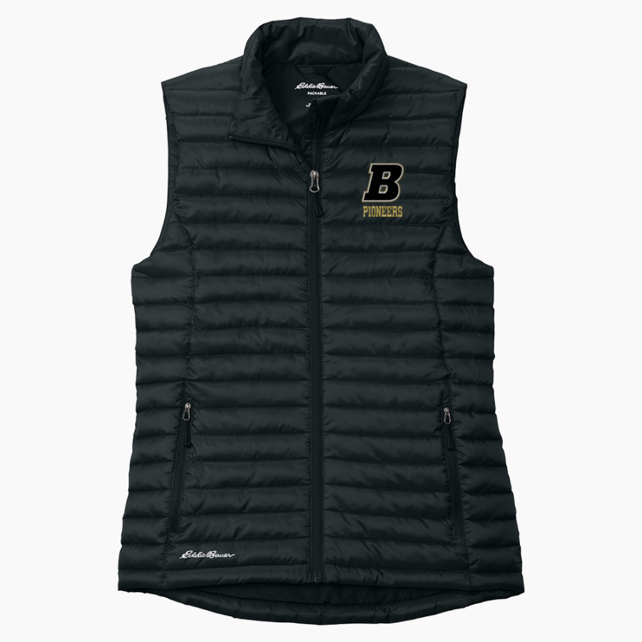 Boonville Pioneers <span class="pdp-name-mascot">Boonville Pioneers</span> Eddie Bauer Women's Packable Quilted Vest