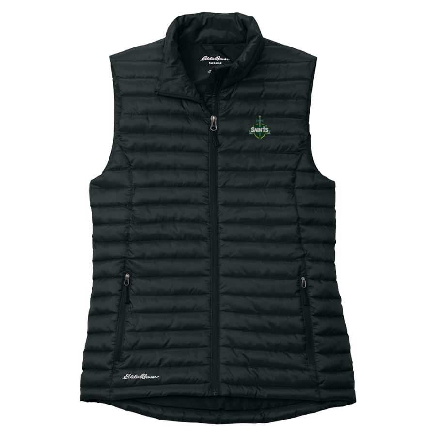 St. Gregory the Great Catholic School <span class="pdp-name-mascot">St. Gregory the Great Saints</span> Eddie Bauer Women's Packable Quilted Vest