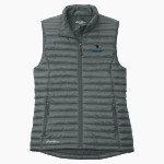 Cornerstone Cougars Eddie Bauer Women's Packable Quilted Vest Front Thumbnail