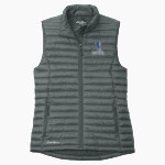 West Tech Panthers Eddie Bauer Women's Packable Quilted Vest Front Thumbnail