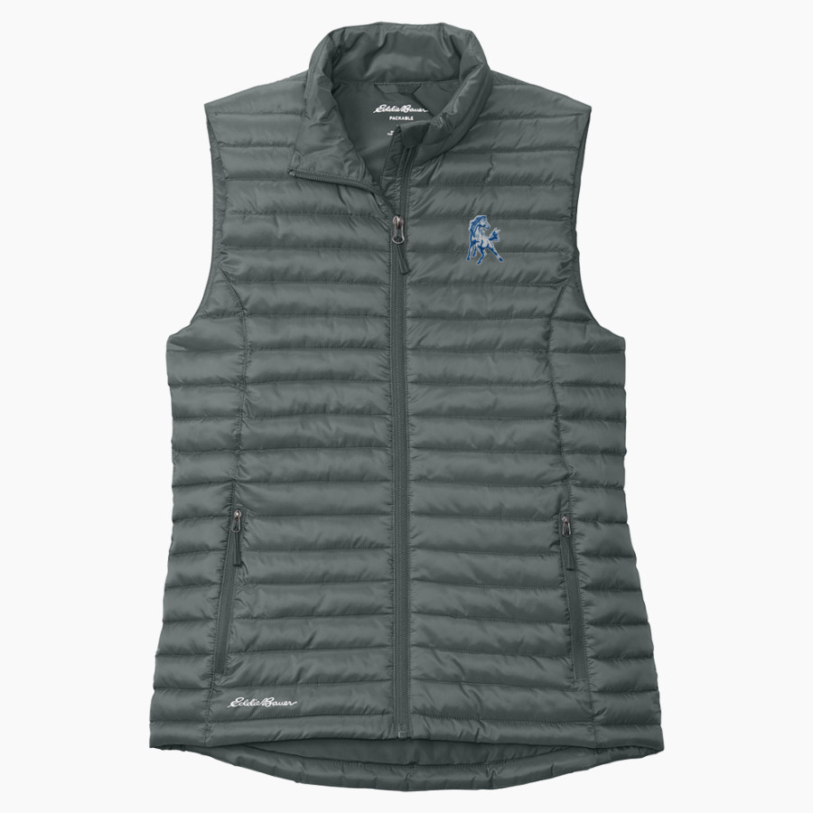 BRIMLEY HIGH SCHOOL BAYS <span class="pdp-name-mascot">BRIMLEY BAYS</span> Eddie Bauer Women's Packable Quilted Vest