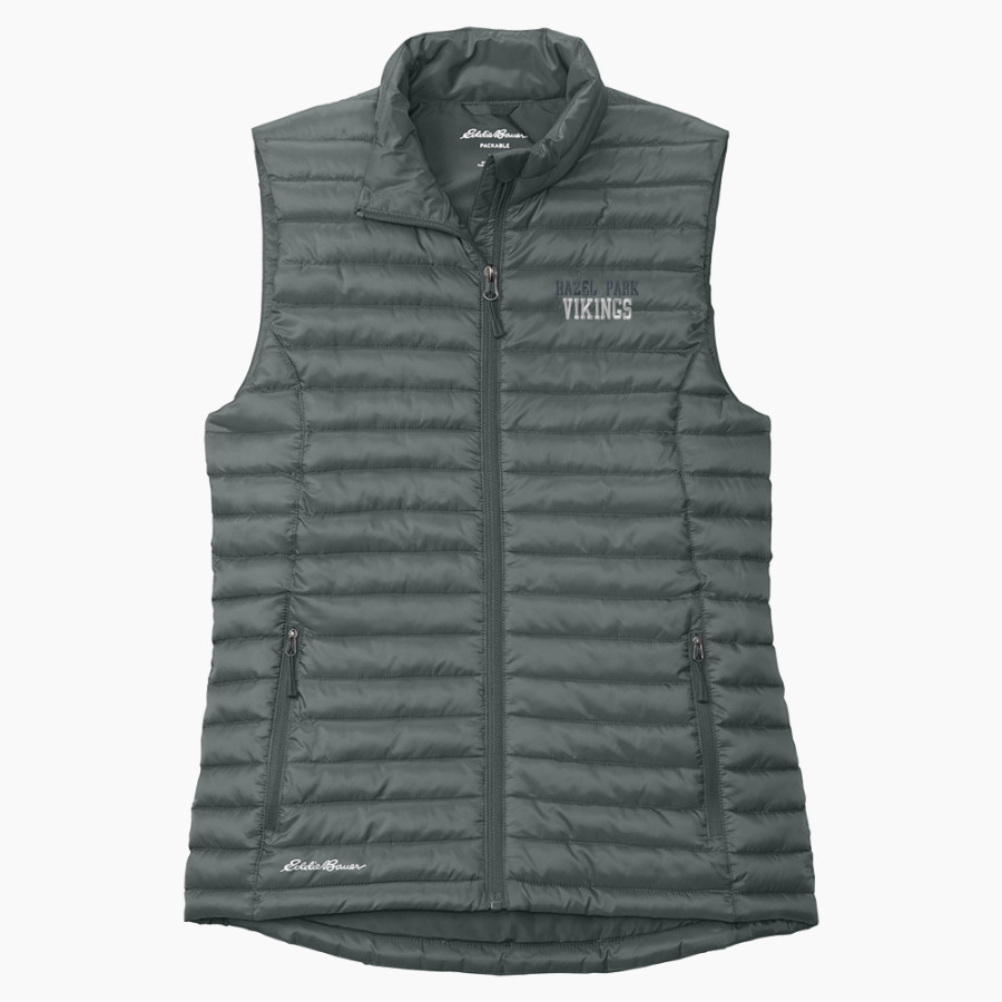 HAZEL PARK HIGH SCHOOL VIKINGS Eddie Bauer Women's Packable Quilted Vest