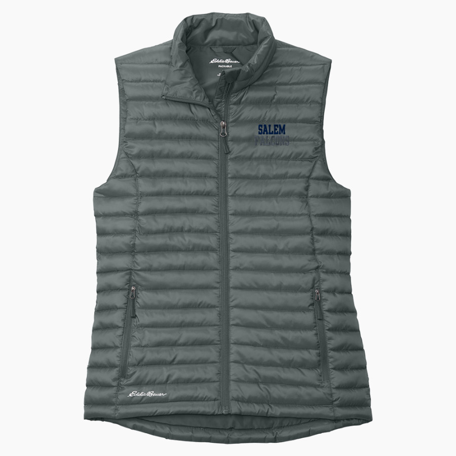 Salem Falcons <span class="pdp-name-mascot">Salem School District Falcons</span> Eddie Bauer Women's Packable Quilted Vest
