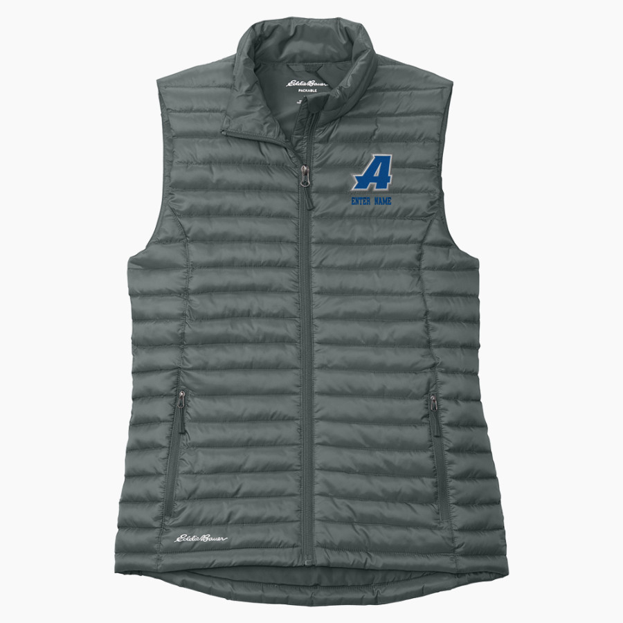 Assumption Greyhounds <span class="pdp-name-mascot">Assumption Greyhounds</span> Eddie Bauer Women's Packable Quilted Vest