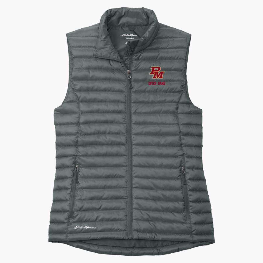 PURCELL MARIAN CAVALIERS official sideline store Eddie Bauer Women's Packable Quilted Vest