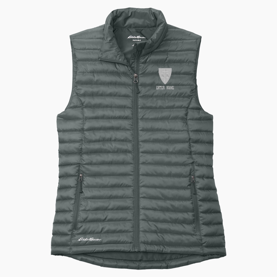 SAINT JOHN HERALDS <span class="pdp-name-mascot">SAINT JOHN HERALDS</span> Eddie Bauer Women's Packable Quilted Vest