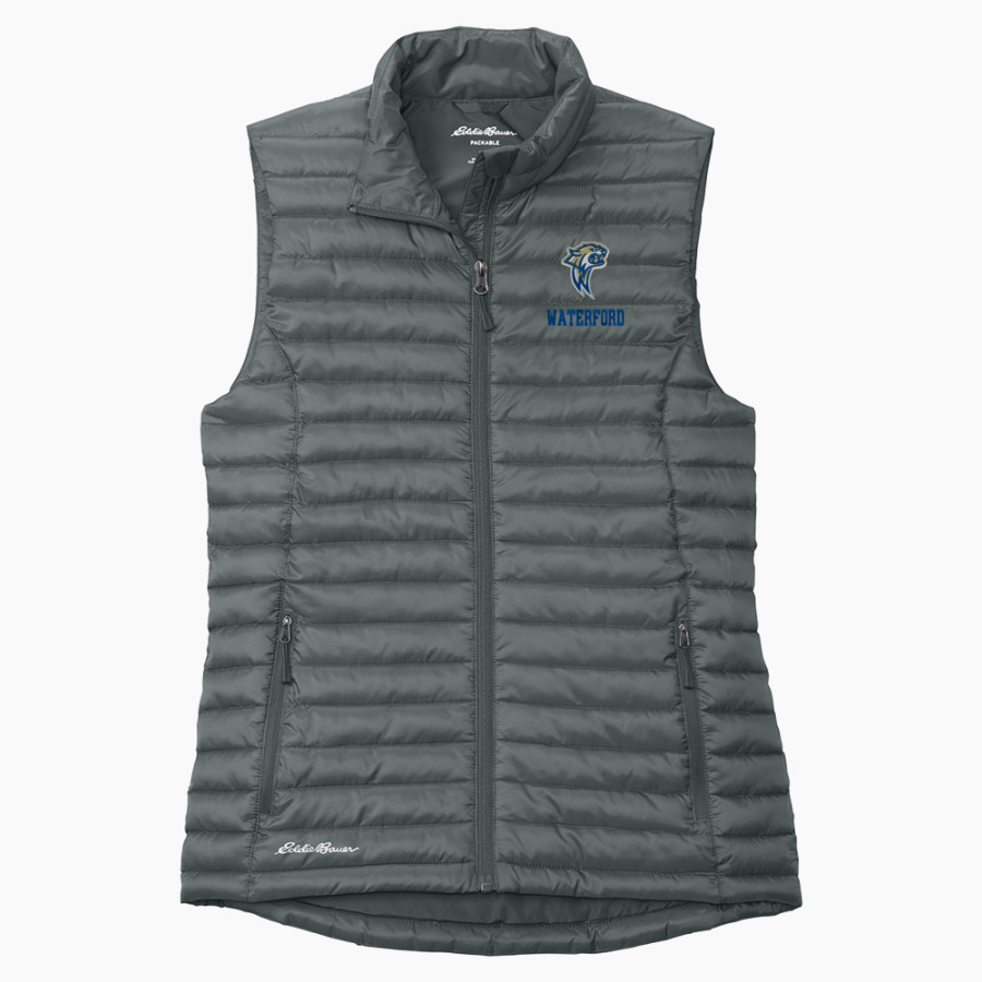 WATERFORD HIGH SCHOOL WILDCATS <span class="pdp-name-mascot">WATERFORD WILDCATS</span> Eddie Bauer Women's Packable Quilted Vest